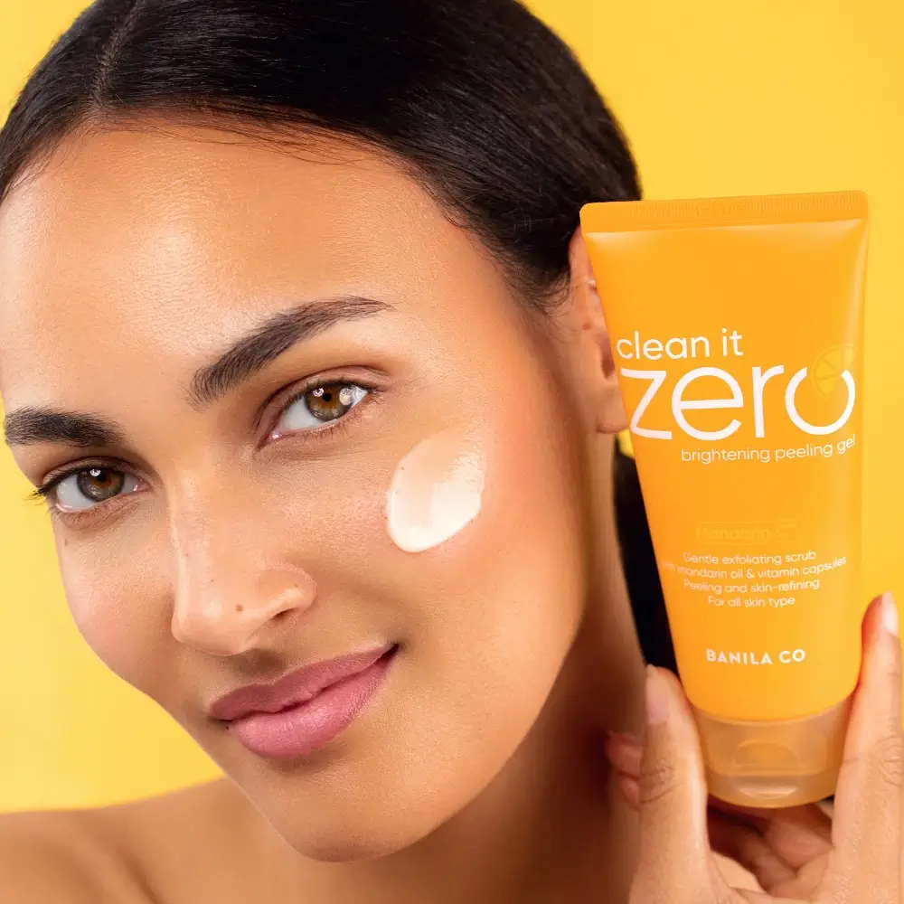 BANILA CO Clean it Zero Gel Exfoliant cu Mandarina - Exfoliere Delicata si Luminozitate, 120 ml