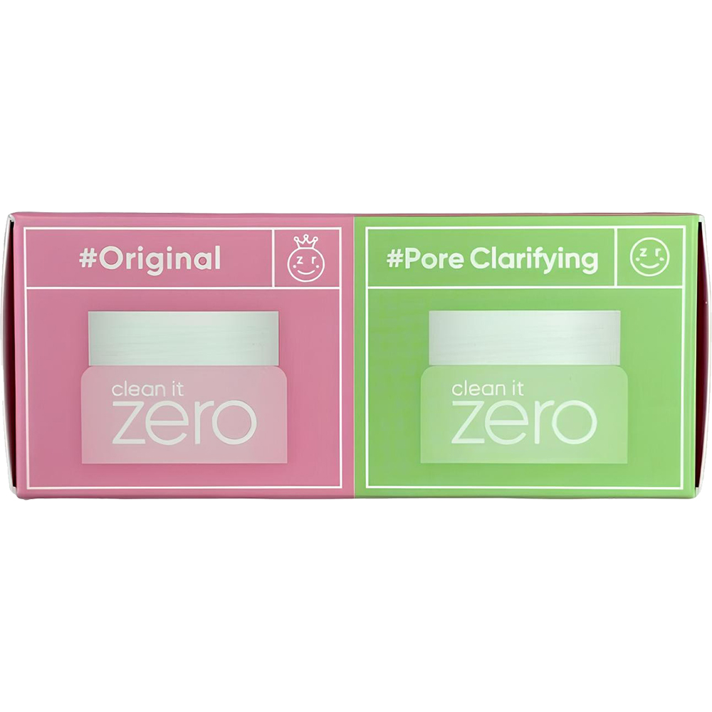 Clean it Zero Special Duo Cleansing Balm Miniature Set 1 x Balsam de curatare Original 7 ml, 1 x Balsam de curatare Clarifying 7 ml