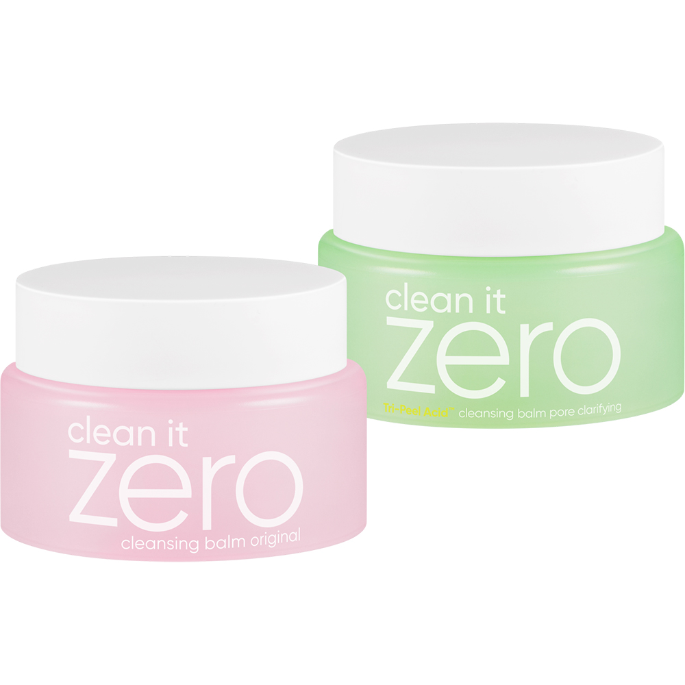 Clean it Zero Special Duo Cleansing Balm Miniature Set 1 x Balsam de curatare Original 7 ml, 1 x Balsam de curatare Clarifying 7 ml