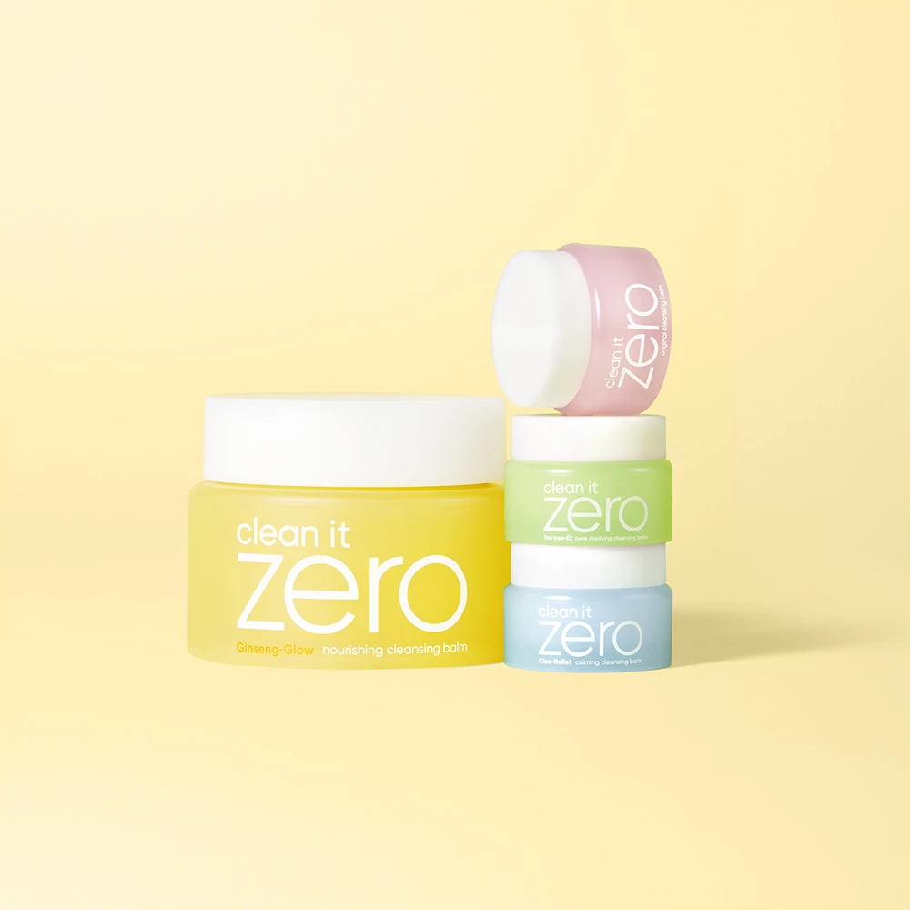 BANILA CO Clean it Zero Cleansing Balm Nourishing Set set - curatare si luminozitate si hranire, 100 ml