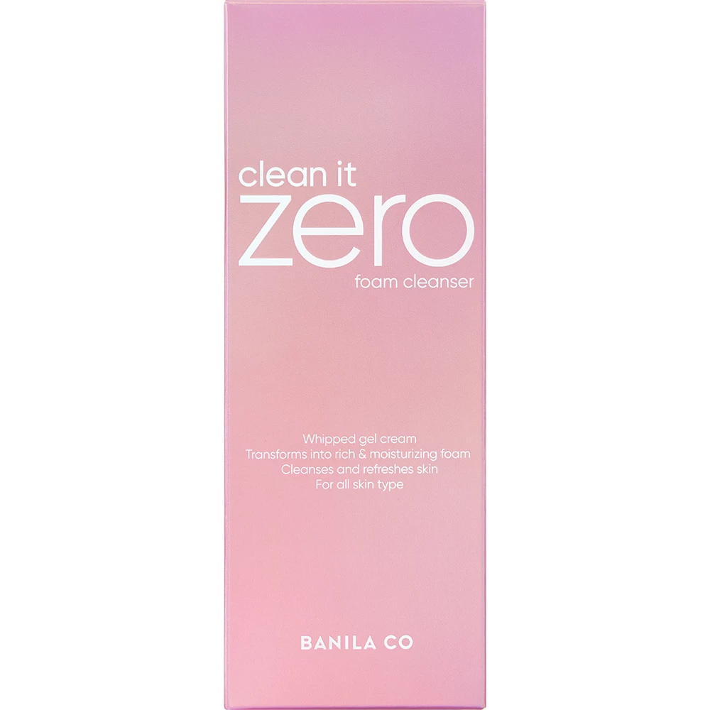 BANILA CO Clean It Zero Original  Foam Cleanser Spuma de Curatare - Hidratare si Curatare Delicata, 150 ml