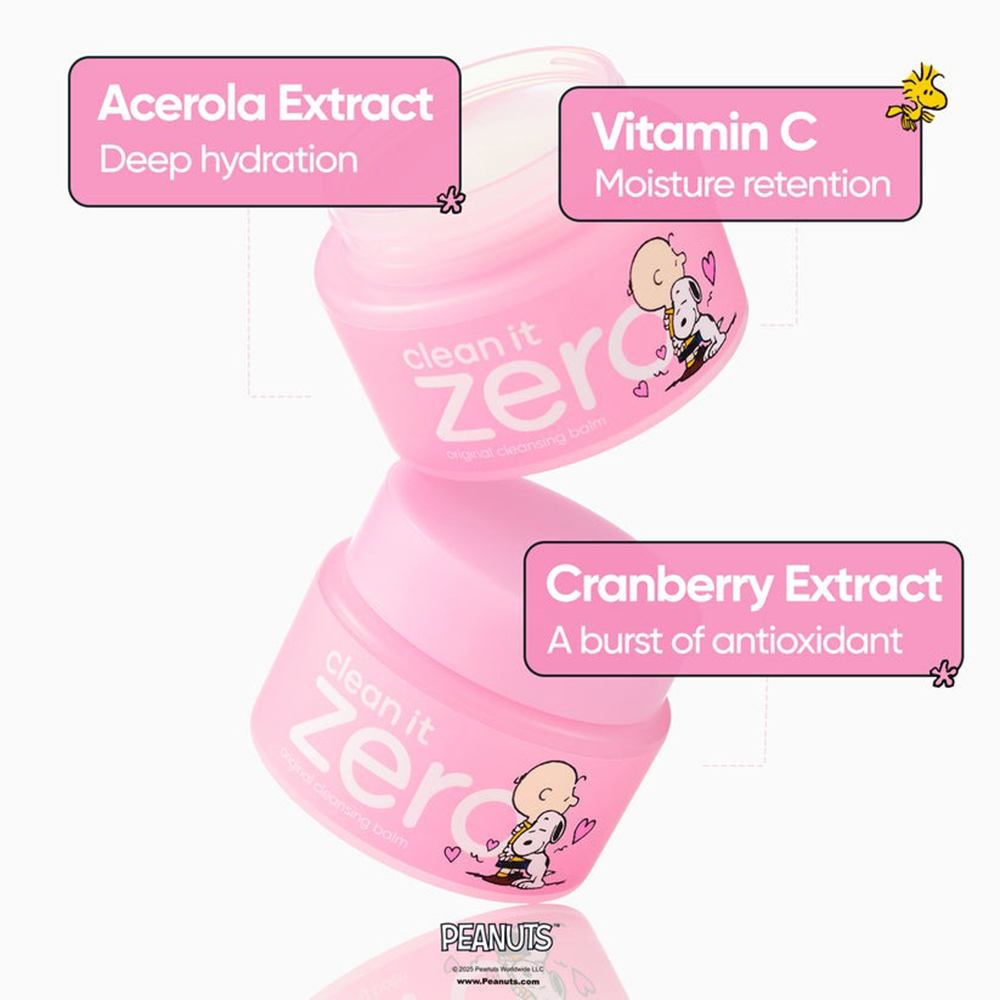 Clean it Zero Original Cleansing Balm SNOOPY Edition Balsam de curatare 100 ml