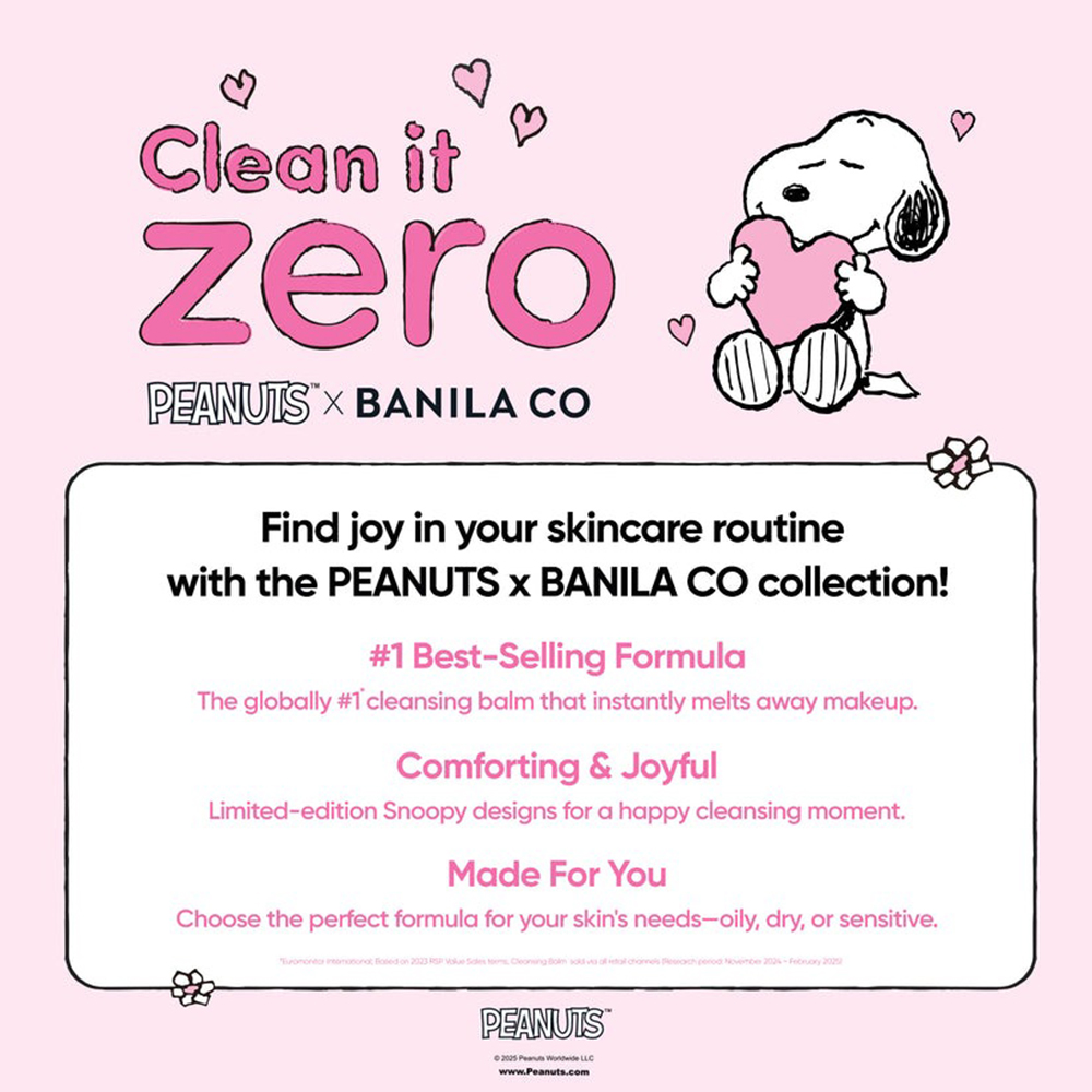 Clean it Zero Original Cleansing Balm SNOOPY Edition Balsam de curatare 100 ml