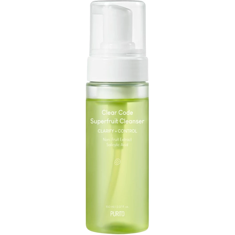 Clear Code Superfruit Spuma de curatare 150 ml