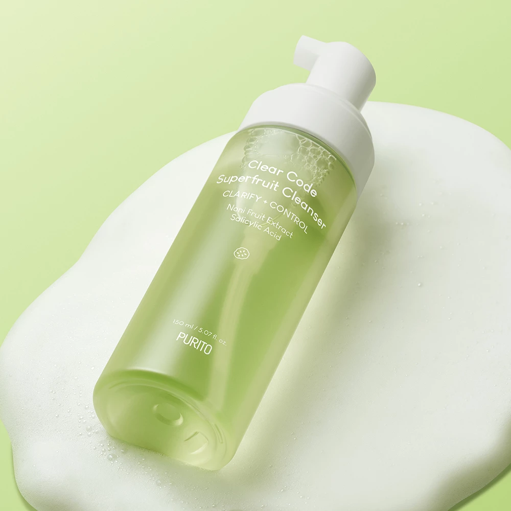 Clear Code Superfruit Spuma de curatare 150 ml
