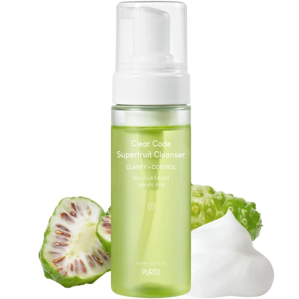 Clear Code Superfruit Spuma de curatare 150 ml