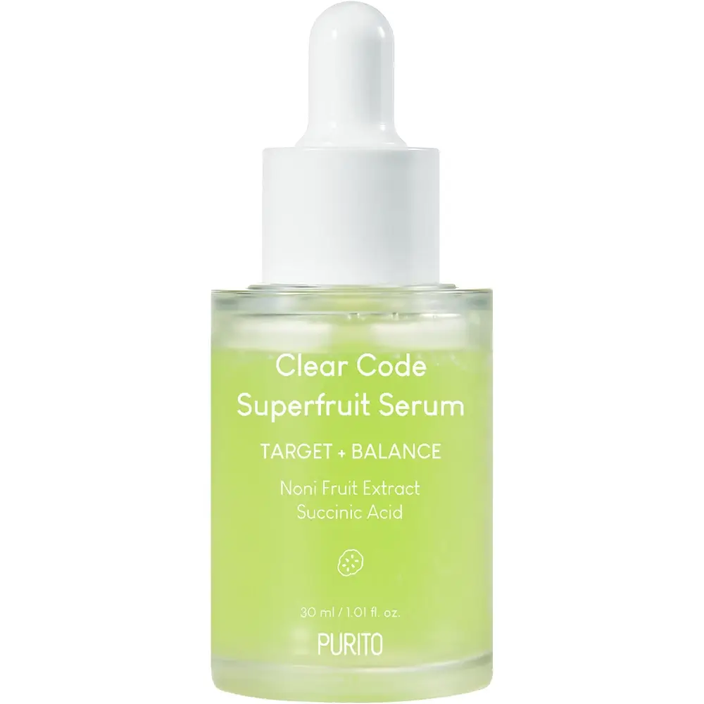 Clear Code Superfruit Serum Ser de fata calmant si echilibrant 30 ml