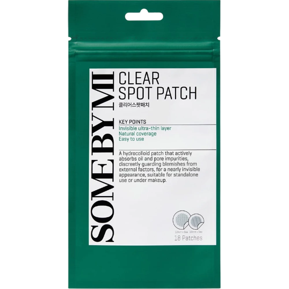 SOME BY MI Clear Spot Patch plasturi - protectie si acoperire, 18 buc