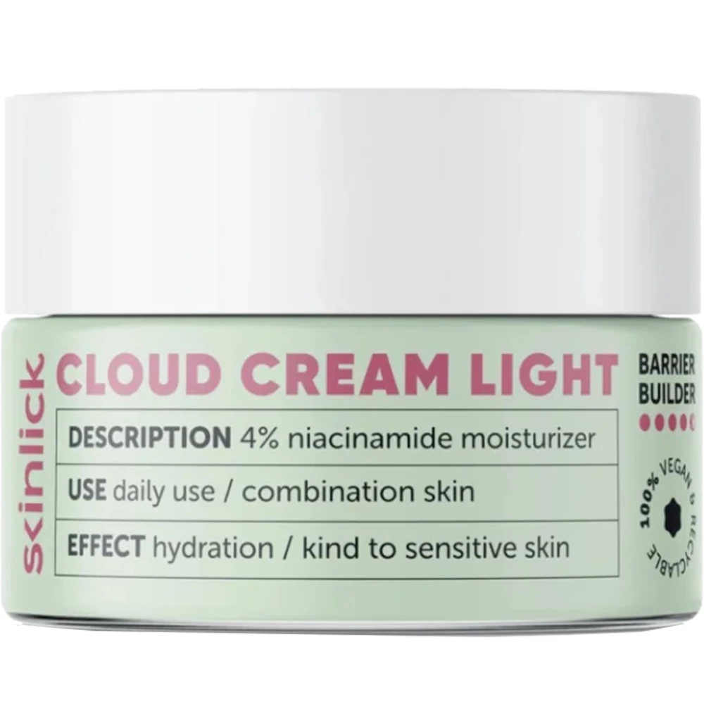 SKINLICK Cloud Cream Gel de fata cu niacinamida 4% - Hidratare intensa si control sebum, 50 ml