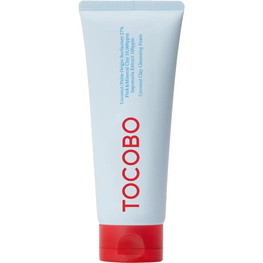 TOCOBO Coconut Clay Spuma de curatare intensa - Curatare profunda si hidratare pentru pori dilatati si ten sensibil
