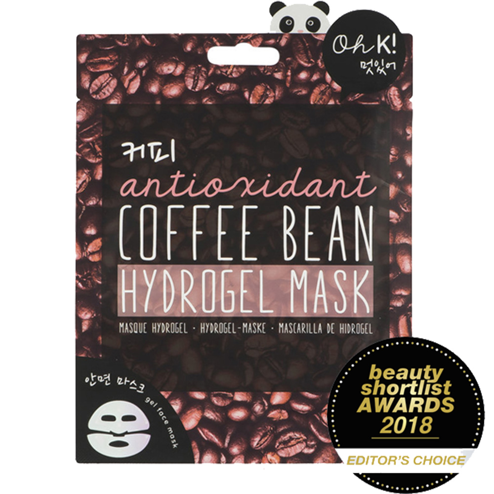 Coffee Bean Hydrogel Masca de fata antioxidanta Unisex