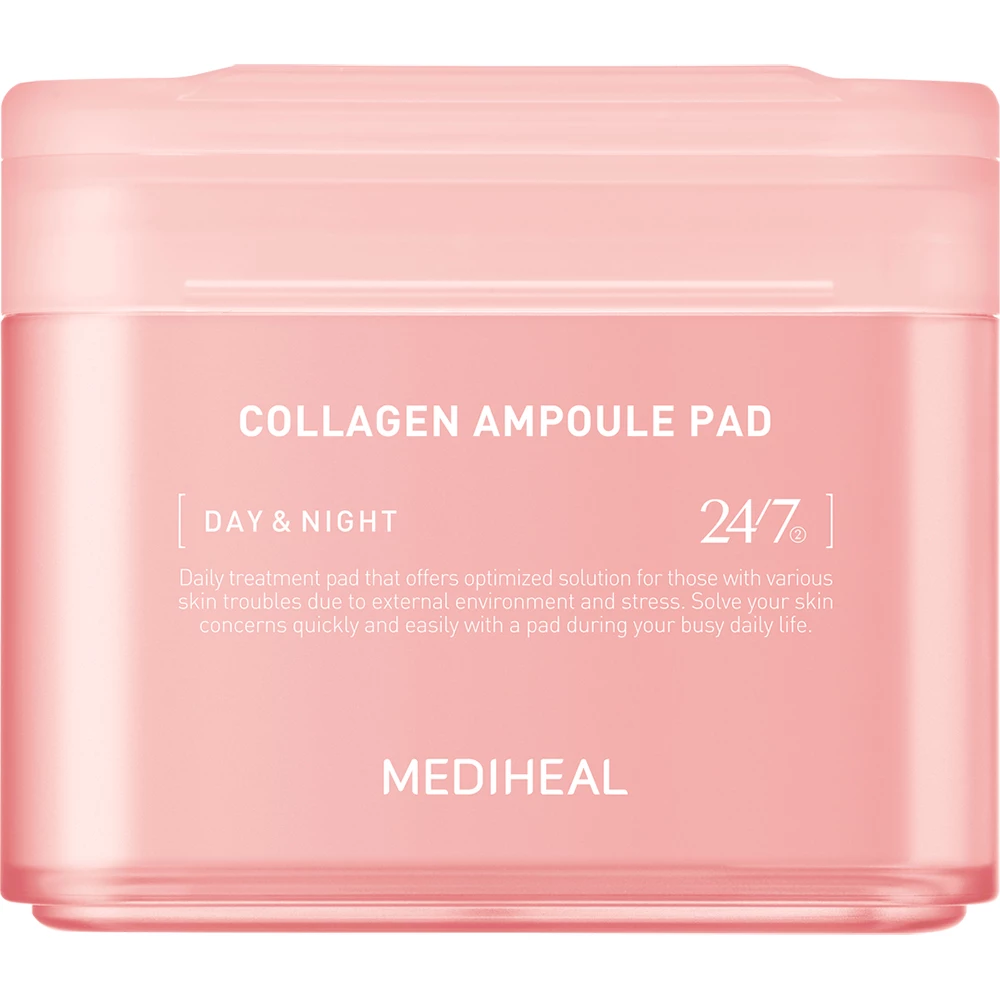 Collagen Ampoule Pad Toner de fata dischete 100 buc