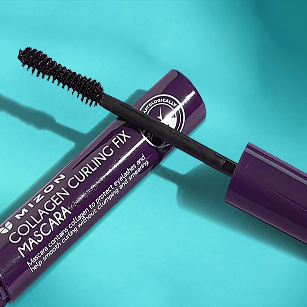 Collagen Curling Fix Mascara Mascara pentru gene curbate si voluminoase