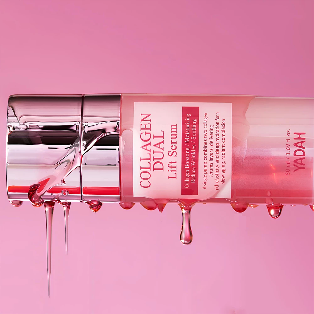 Ser de față Yadah Collagen Dual Lift – Hidratare și fermitate pentru un ten întinerit, 50 ml