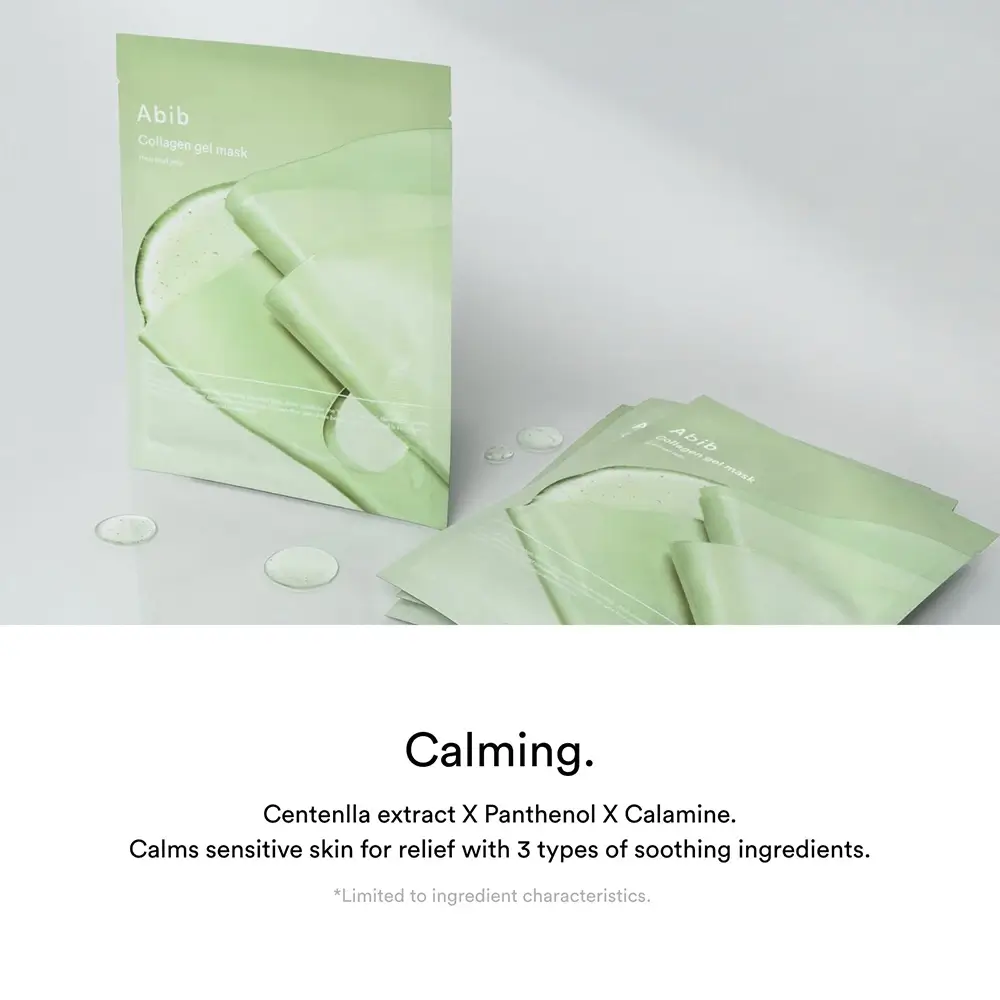 Collagen Gel Mask Heartleaf Jelly Masca de fata hidratanta cu colagen 35 ml