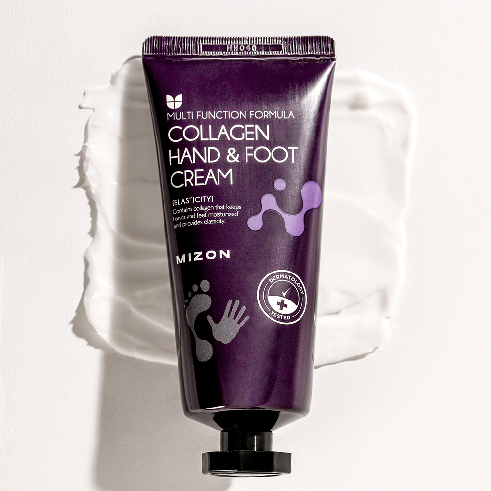 Mizon Collagen Hand and Foot Cream – Cremă hidratantă pentru mâini și picioare cu colagen marin 100 ml