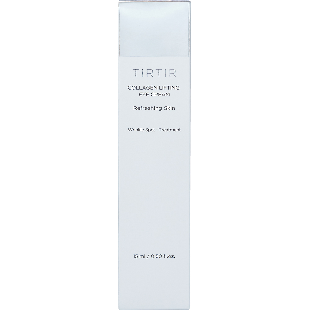 TIRTIR Collagen Lifting Eye Cream - crema de ochi formulata cu colagen vegetal si adenozina, care contribuie la calmarea pielii si la mentinerea confortului cutanat - 15 ml