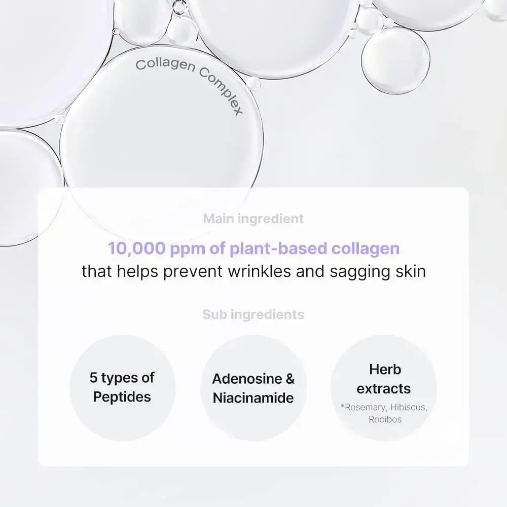 TIRTIR Collagen Lifting Crema de ochi - Fermitate si Hidratare cu Colagen si Peptide, 15 ml