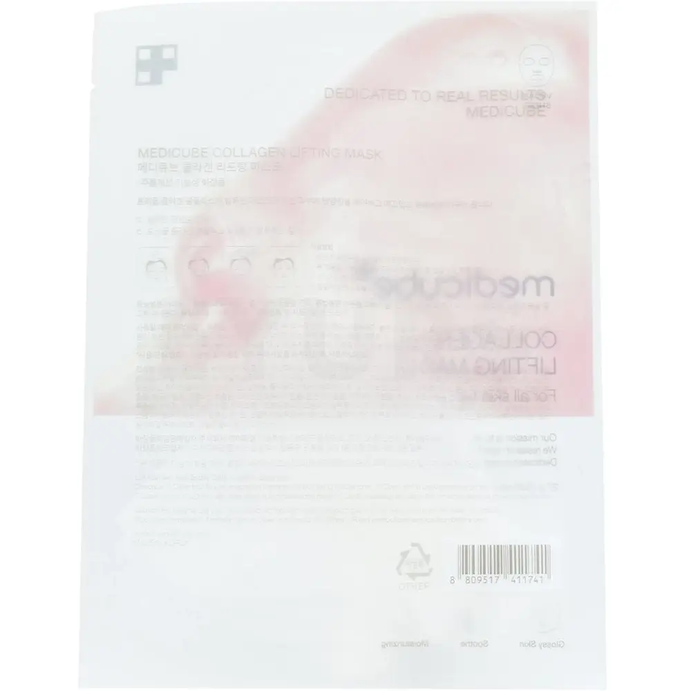 Medicube Collagen Lifting Masca de fata cu colagen - Hidratare intensa si fermitate, 27 gr
