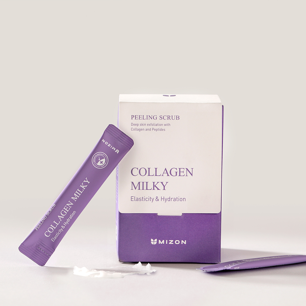 Collagen Milky Peeling Scrub 5G Exfoliant hidratant 40 buc