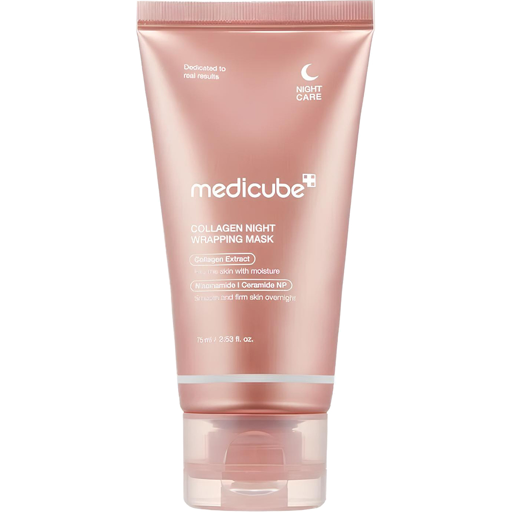 Medicube Collagen Night Wrapping – Mască de Față de Noapte Ultra Hidratare, 75 ml | Reîntinerire și Fermitate