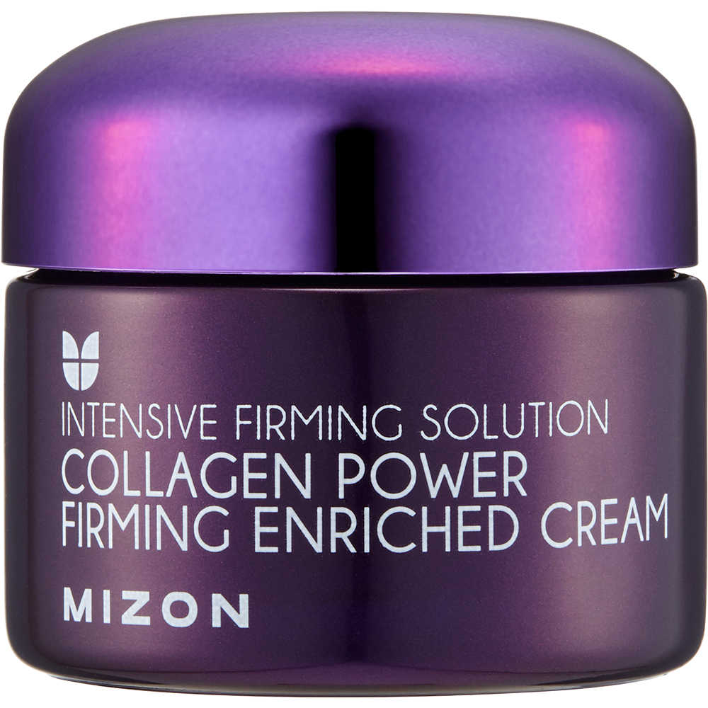 Mizon Collagen Power Firming Enriched Cream - Cremă anti-rid cu colagen marin pentru fermitate și hidratare - 50 ml