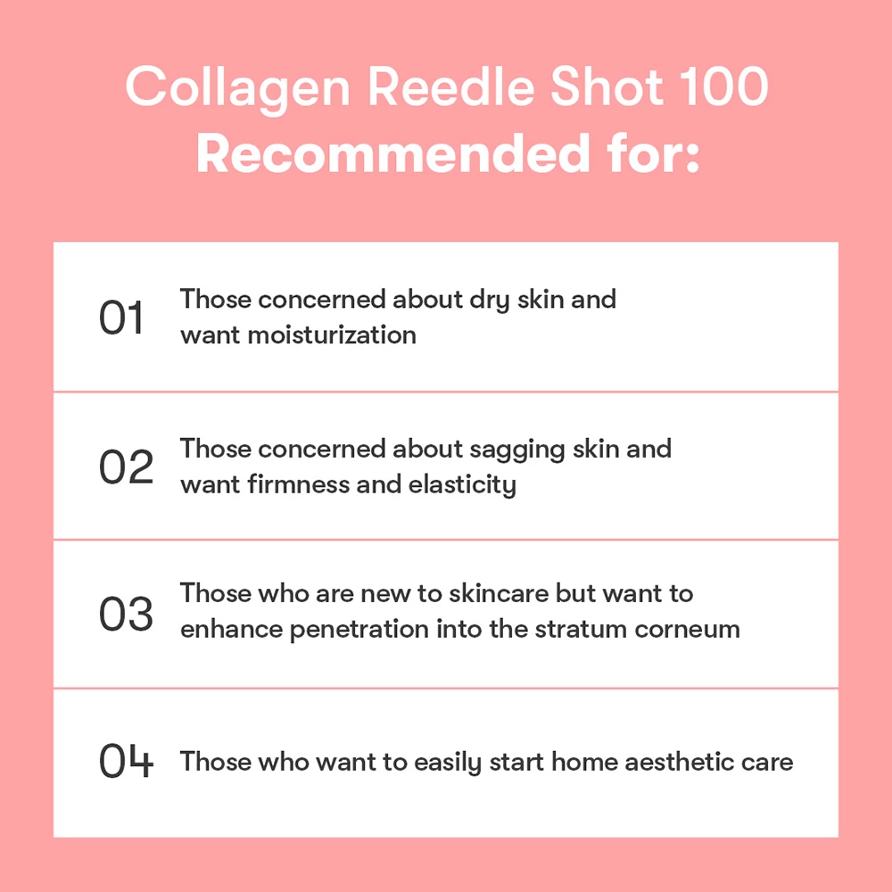 VT COSMETICS Collagen Reedle Shot 100 2 step Mask masca de fata - elasticitate si hidratare, 33 gr + 1.5 gr