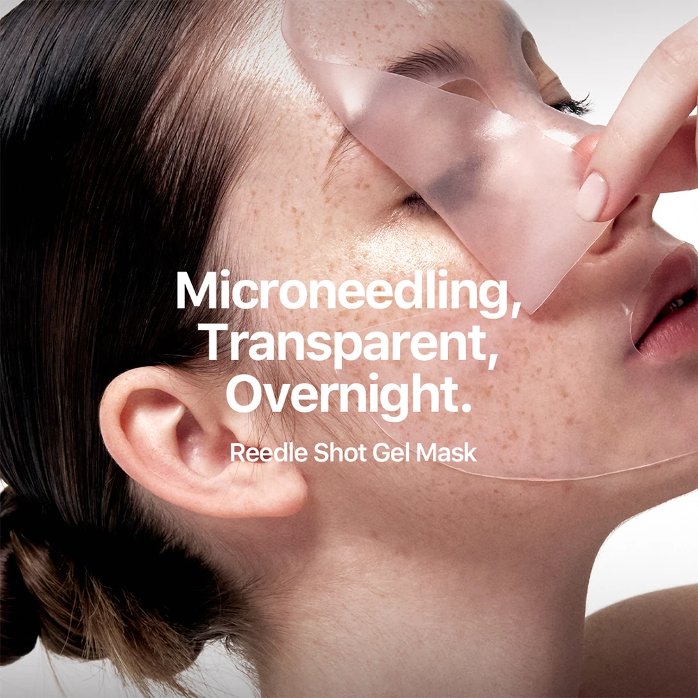 VT COSMETICS Collagen Reedle Shot 100 2 step Mask masca de fata - elasticitate si hidratare, 33 gr + 1.5 gr