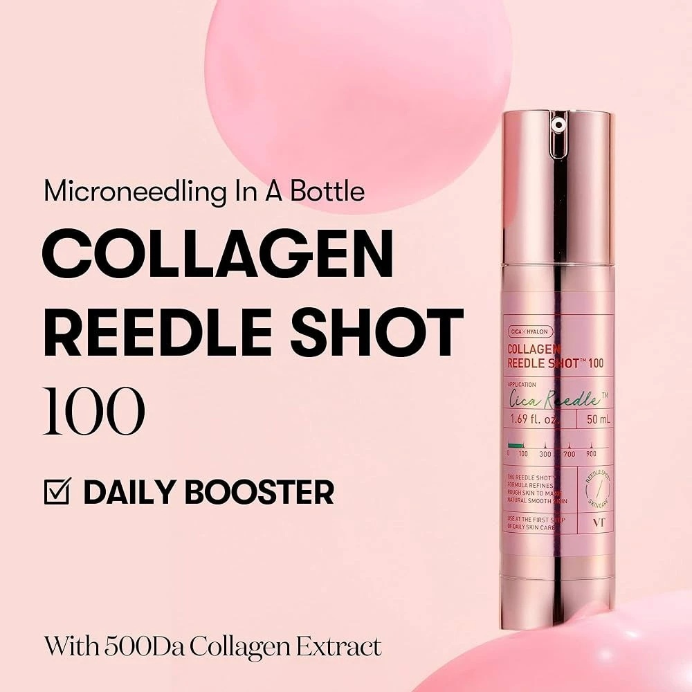 VT COSMETICS Collagen Reedle Shot 100 ser - fermitate si hidratare, 50 ml
