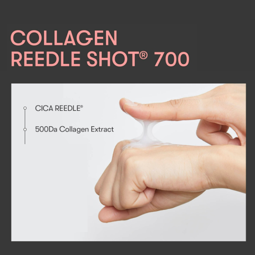 VT COSMETICS Collagen Reedle Shot 700- 2 step sheet Mask Masca de fata - hidratare si regenerare, 25 gr