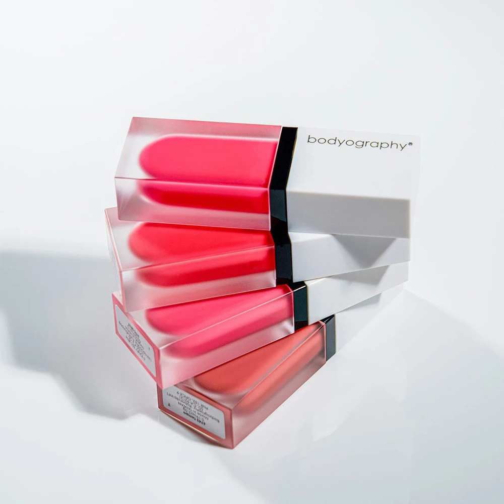 BODYOGRAPHY Color Cassette Fard lichid pentru obraz si buze Bright Fuchsia - Formula lejera cu Bakuchiol pentru stralucire si efect anti-aging, 5 ml