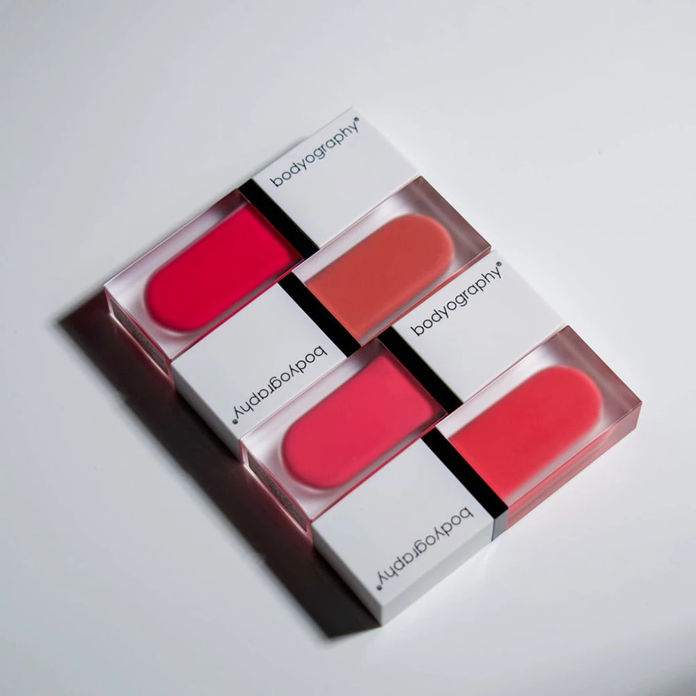 BODYOGRAPHY Color Cassette Fard lichid pentru obraz si buze Bright Fuchsia - Formula lejera cu Bakuchiol pentru stralucire si efect anti-aging, 5 ml