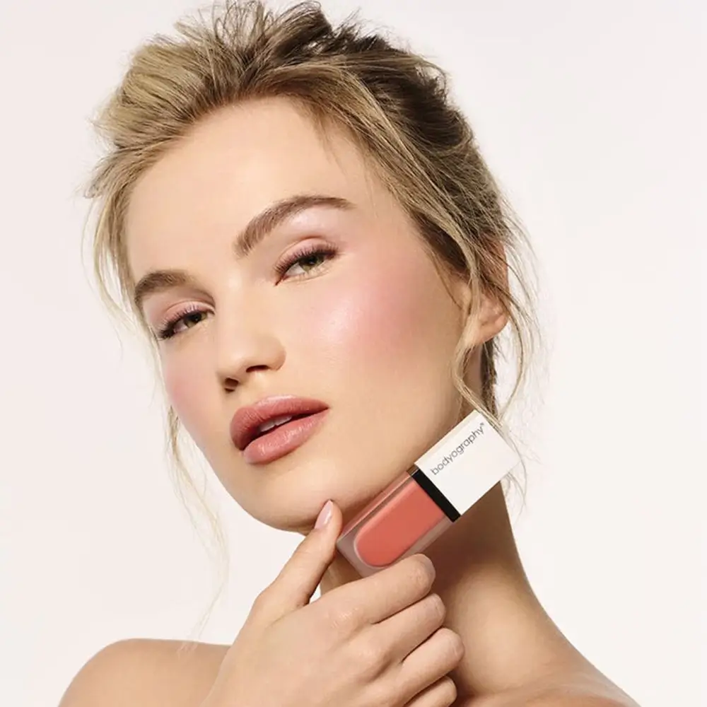 BODYOGRAPHY Color Cassette Fard de obraz si buze lichid TEMPO - Efect anti-imbatranire si stralucire naturala, 5 ml