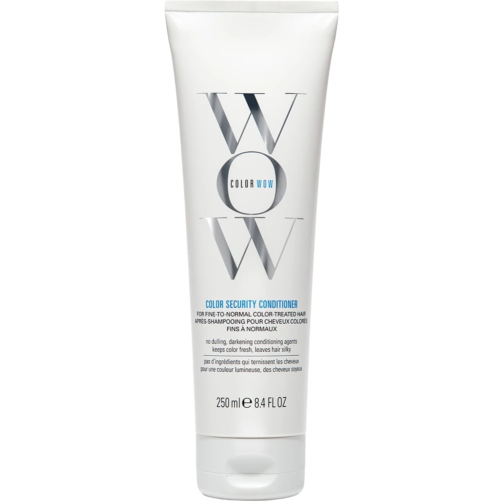 COLOR WOW Color Security Balsam pentru par fin-normal - Hidratare si protectie culoare cu ulei de argan, 250 ml