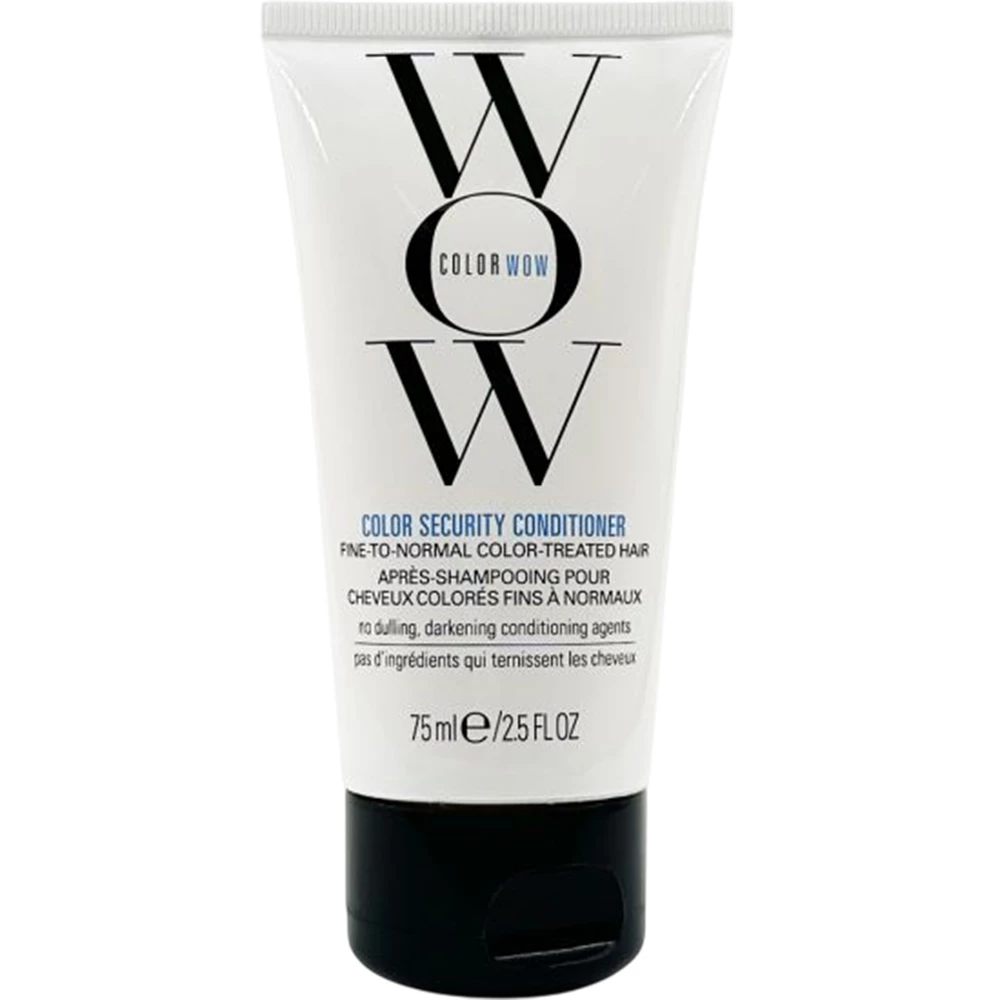 COLOR WOW Color Security Balsam pentru par fin spre normal - Hidratare si protectie culoare pentru stralucire intensa, 75 ml