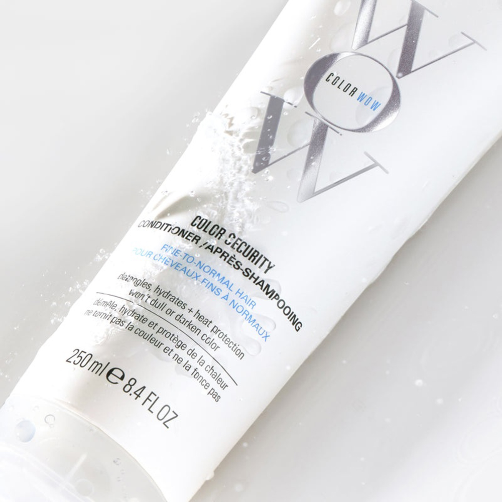 COLOR WOW Color Security Conditioner - balsam formulat cu ulei de argan si vitamina E, care contribuie la hidratarea parului si la metinerea culorii - 250 ml