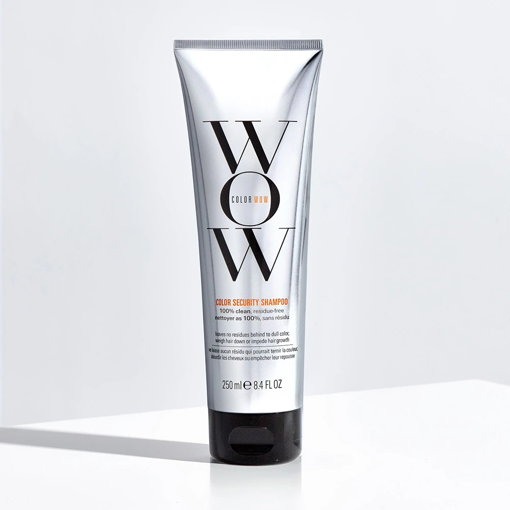 COLOR WOW Color Security Sampon pentru par vopsit Protectie Culoare - Curatare delicata, fara sulfati, mentine stralucirea culorii, 250 ml