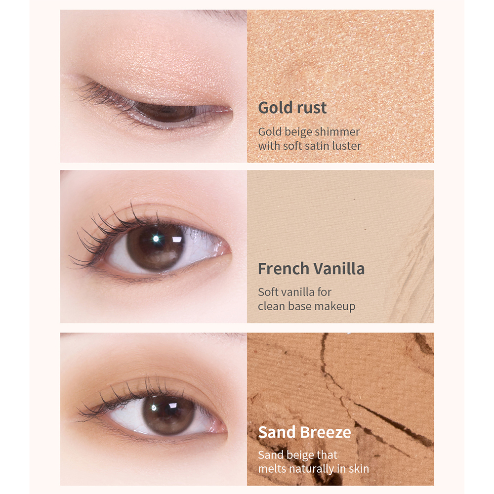 Black Rouge Colordation Mood Palette – Fard de Pleoape MP01 Brickdation | Nuanțe Caldă și Elegantă