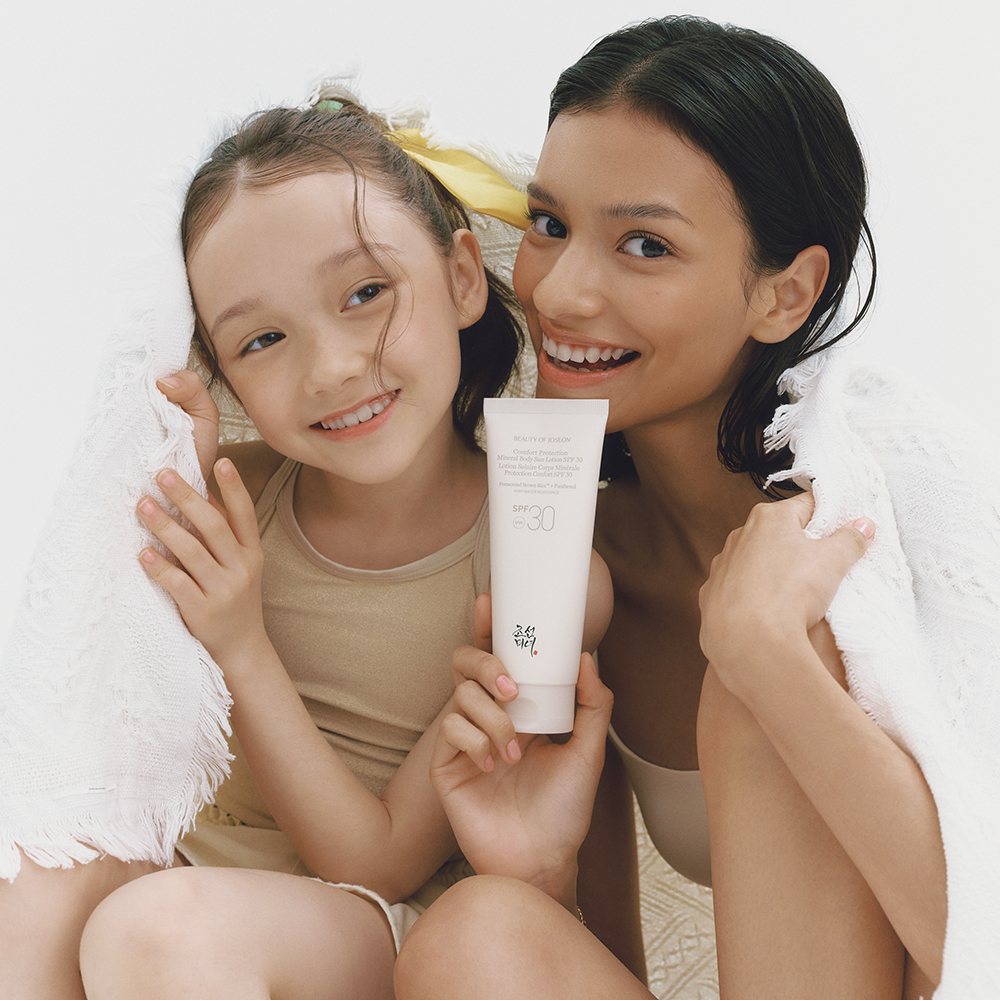 BEAUTY OF JOSEON Comfort Protection Mineral Body Sun Lotion SPF 30, 150 ml - Lotiune de corp formulata cu oxid de zinc si pantenol, care contribuie la hidratarea pielii si la metinerea barierei cutanate