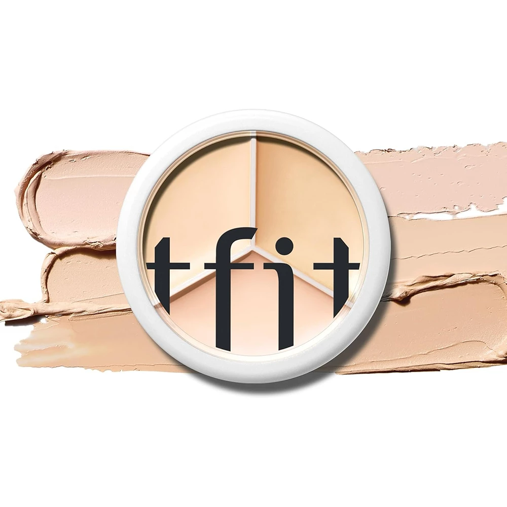 TFIT Cover Up Pro Concealer Paleta Corectoare #00 Light - acoperire rezistenta si hidratare naturala, 15 gr