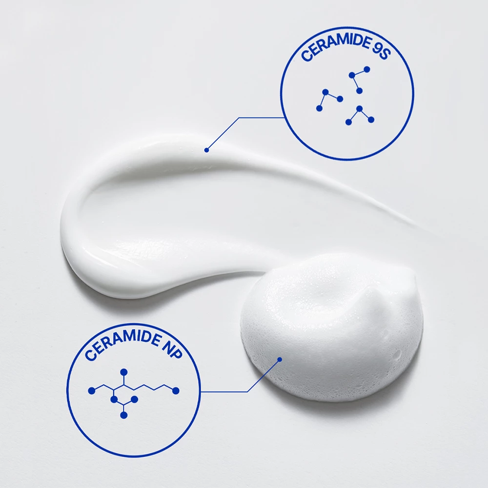REAL BARRIER Cream Cleansing Spuma de Curatare Pentru Ten Sensibil si Uscat - Curatare Delicata si Hidratare Intensa, 120 ml