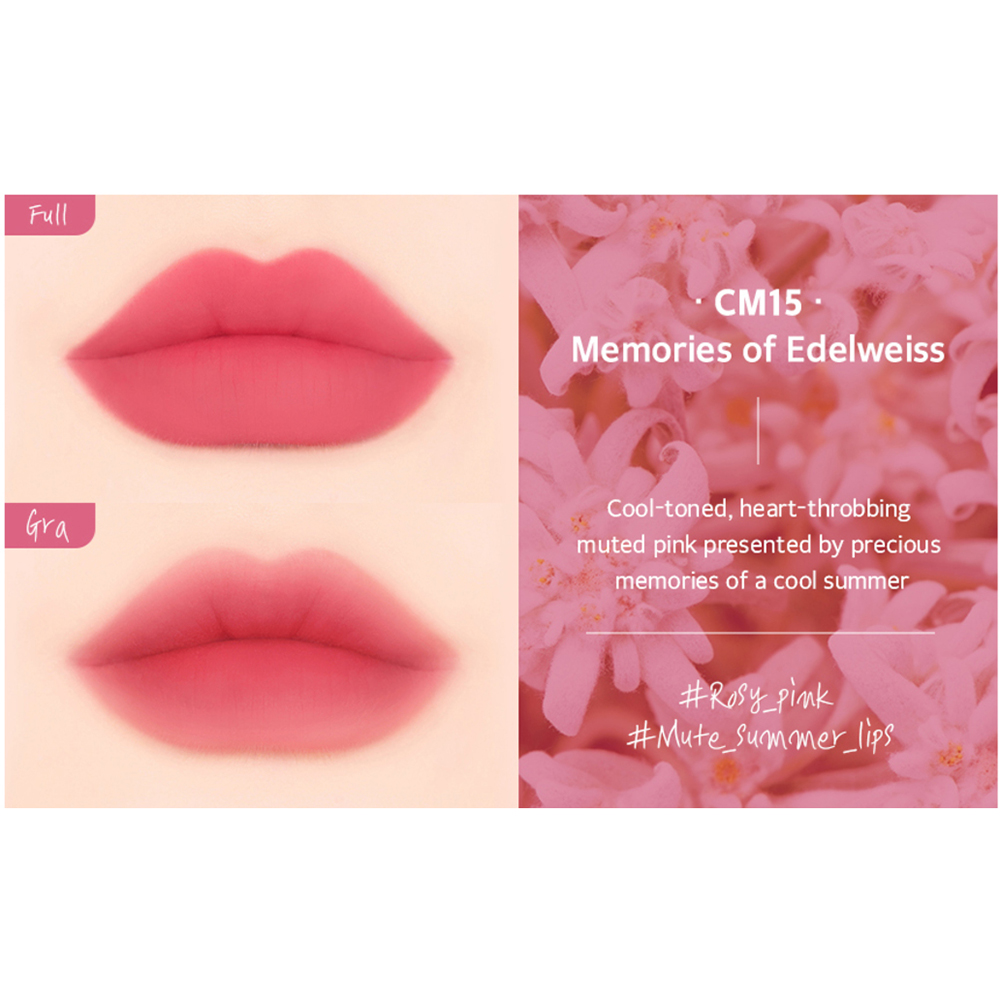 Cream Matt Rouge 3 Ruj Lichid CM15 Memories of Edelweiss