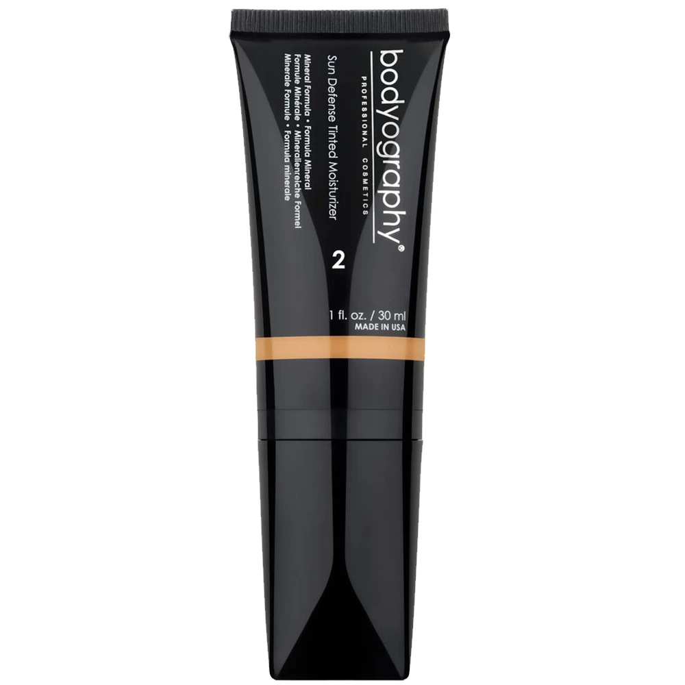 BODYOGRAPHY Natural Glow Crema Coloranta de Fata Medium - Hidratare si Protectie UV, 30 ml