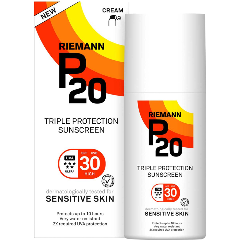 Crema de fata si corp cu protectie solara SPF 30 pentru piele sensibila 200 ml