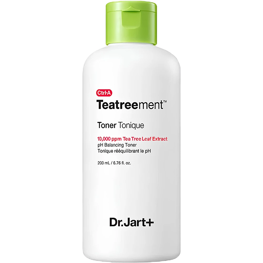 DR.JART+ Ctrl-A Teatreement Toner de fata Arbore de Ceai - Toner anti-acnee si hidratare pentru ten mixt si gras, 200 ml
