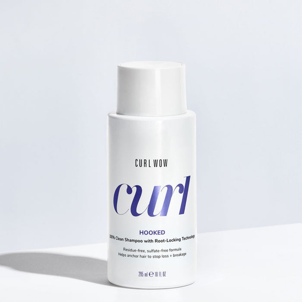 Color WOW Curl Hooked Șampon pentru Păr Ondulat și Cret, 295 ml – Curățare Delicată și Definire