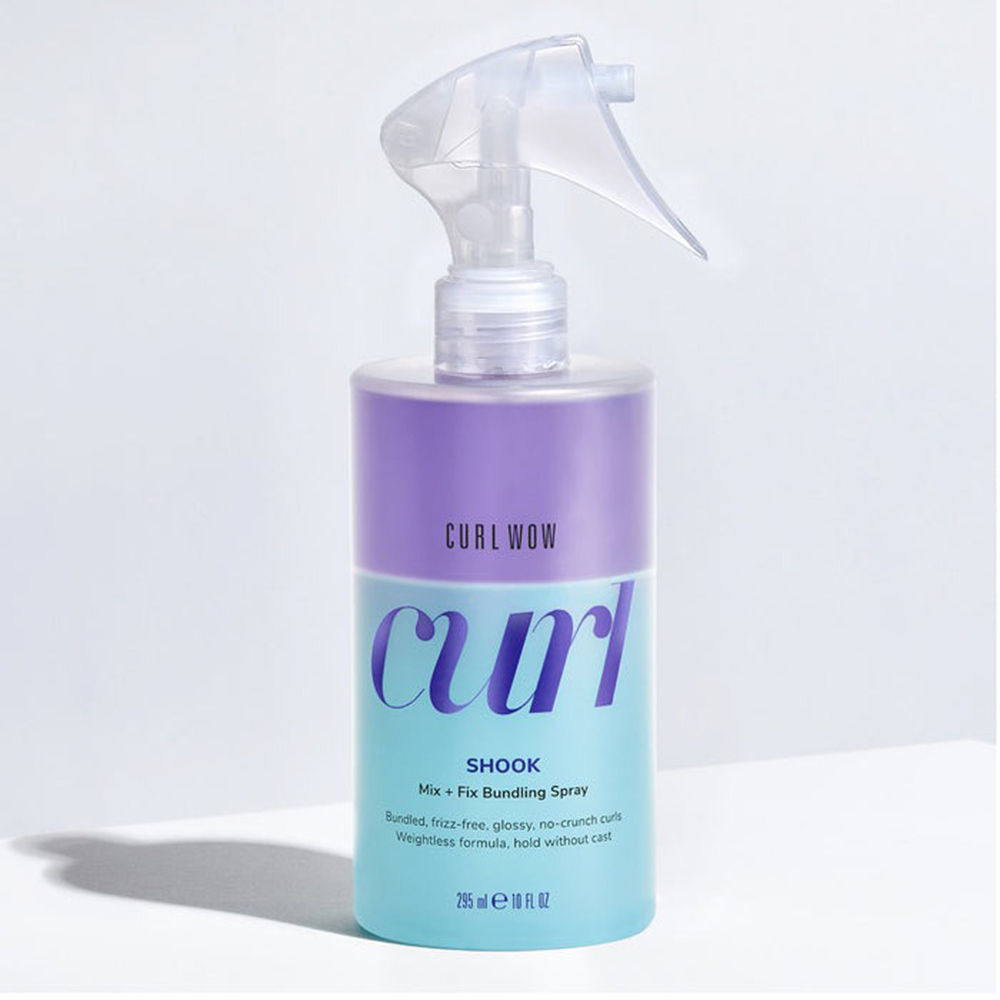 Color WOW Curl Shook Spray Mix + Fix pentru Păr Cret, 295 ml – Definire și Styling Perfect