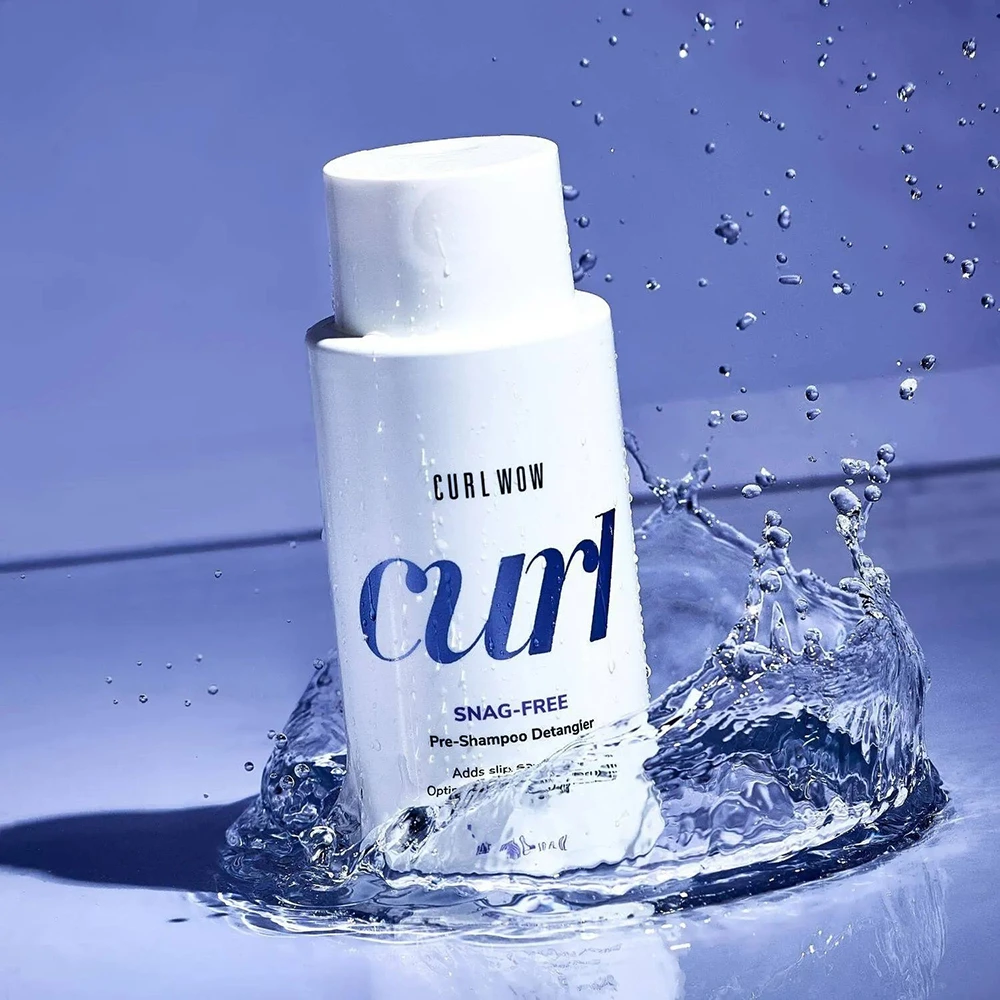 COLOR WOW Curl Wow Ser Pre-Samponare pentru Par Cret si Afro - Descurcare Usoara si Stralucire intensa, 295 ml