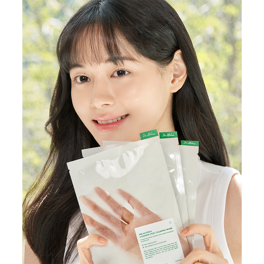 Dr. Althea Cushion Veil Calming Mask Masca de fata - calmare si hidratare, 23 ml