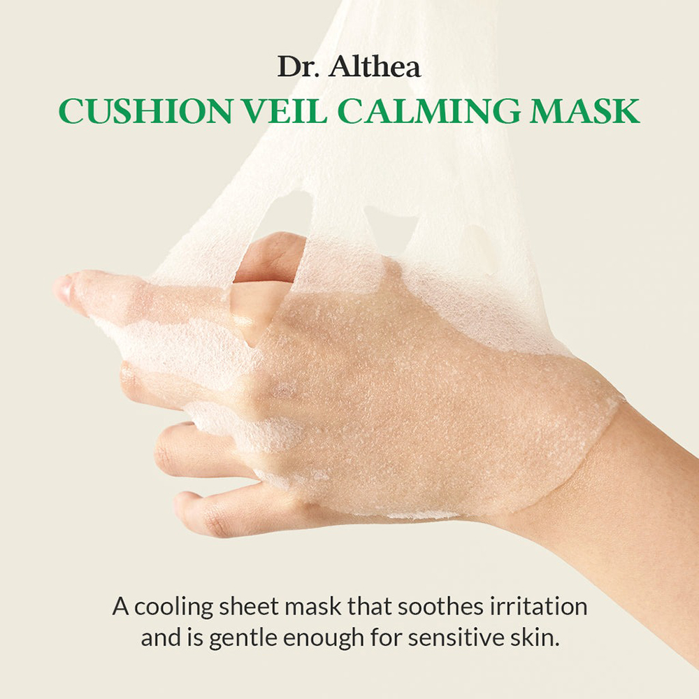 Dr. Althea Cushion Veil Calming Mask Masca de fata - calmare si hidratare, 23 ml